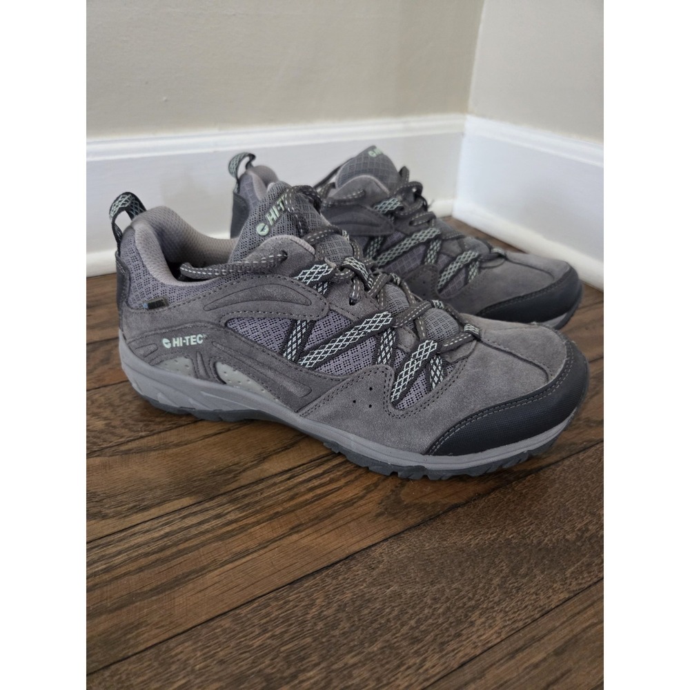 Hi Tec Low Hiking Shoes Women's 8 Dri Tec Sneakers Celcius Grey Rock Climbing‎